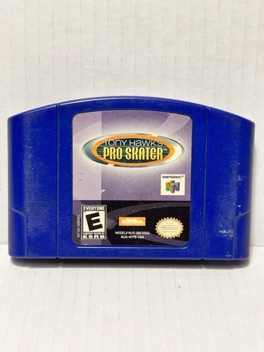 Tony Hawk's Pro Skater  (Nintendo 64, N64, 2000) CART ONLY