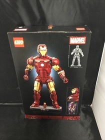LEGO MARVEL The Infinity Saga IRON MAN Mark 3 Collectors Edition (76344) New
