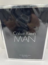 Calvin Klein Man by Calvin Klein 3.4 oz/100 ml EDT SP Cologne for Men NEW SEALED
