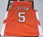 Chris Lofton signed custom Jersey  autograph JSA size XL CERTIFIED