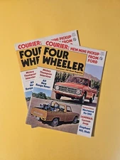 1972 "All New Range Rover" (NOS) Complete "Four Wheeler" Magazine Feature