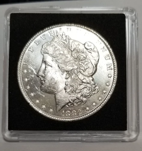 1882-Carson City Morgan Silver Dollar GEM BU
