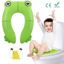 Toilet Seat Cover Foldable Toilet Trainer for Children Portable Travel Seat WC
