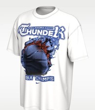 Oklahoma City Thunder NIke NBA Parade Men's LooseFit T-Shirt NWT!