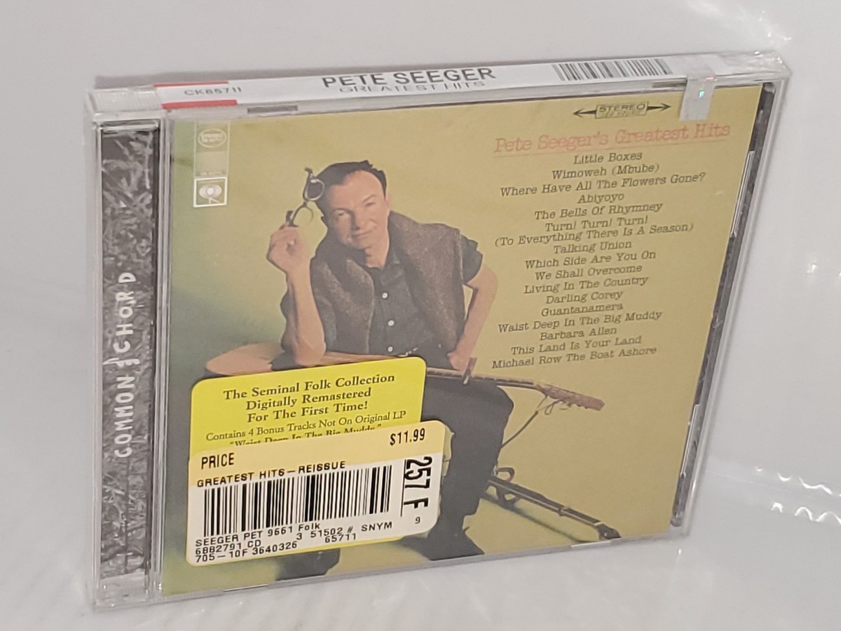 Pete Seeger's Greatest Hits CD Common Chord Columbia Remastered