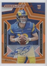 2023 Panini Rookies & Stars Orange Signatures 5/75 Stetson Bennett IV Auto 0c2t