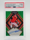 JACKSON HOLLIDAY 2023 WILD CARD MANIA KALEIDOSCOPE GREEN AUTO /7 PSA 9 Q1725