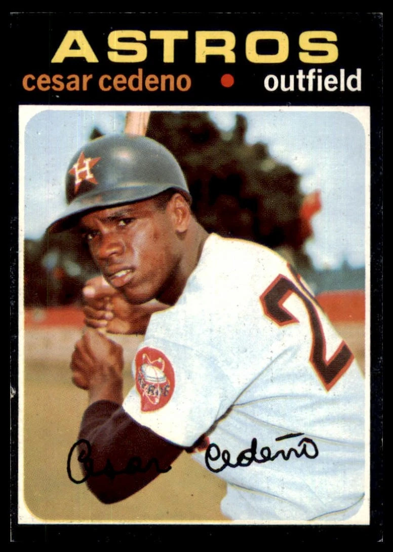 Cesar Cedeno trading card