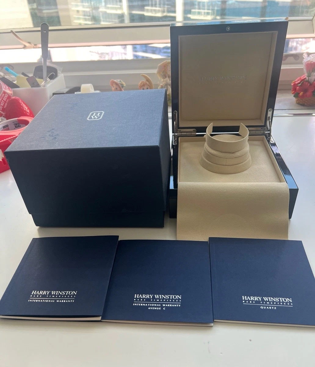 HARRY WINSTON ボックス ネイビー Harry Winston Watch Boxes & Cases for sale - eBay