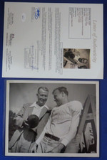 EARLE Greasy NEALE SIGNED 8x10 PRESS PHOTO Philadelphia Eagles ~ JSA LOA BB07441
