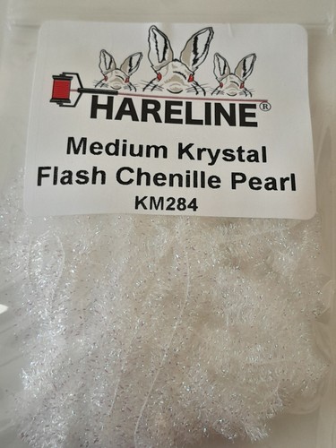 Hareline Medium Krystal Flash Chenille 17 Colors Same Day Flat Combined Shipping - Picture 13 of 23