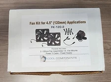 Cool Components Fan Kit for 4.5" Applications FK-120-2