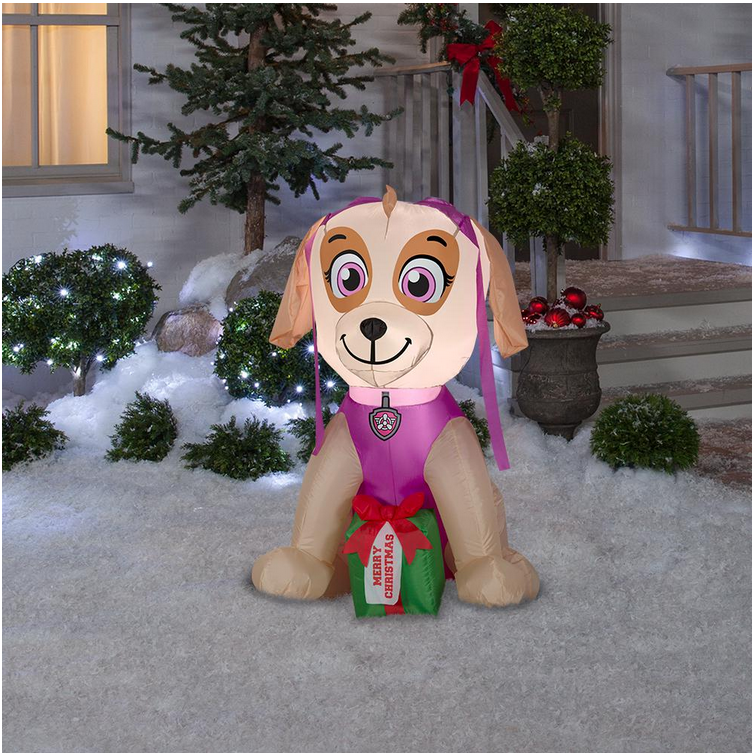 Paw Patrol Skye Halloween Inflatable - 3 Foot Light-Up Airblown Yard Decoration