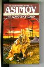 THE ROBOTS OF DAWN by Asimov, Bantam #29949, sci-fi vintage pb, Robot #4