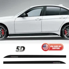 BMW F30 F31 F34 3 Series 5D Carbon Performance Side Skirt Decal Vinyl Sticker