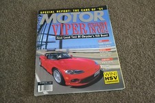 December 1993 dodge viper sl600 pugeout 306 Motor magazine 28