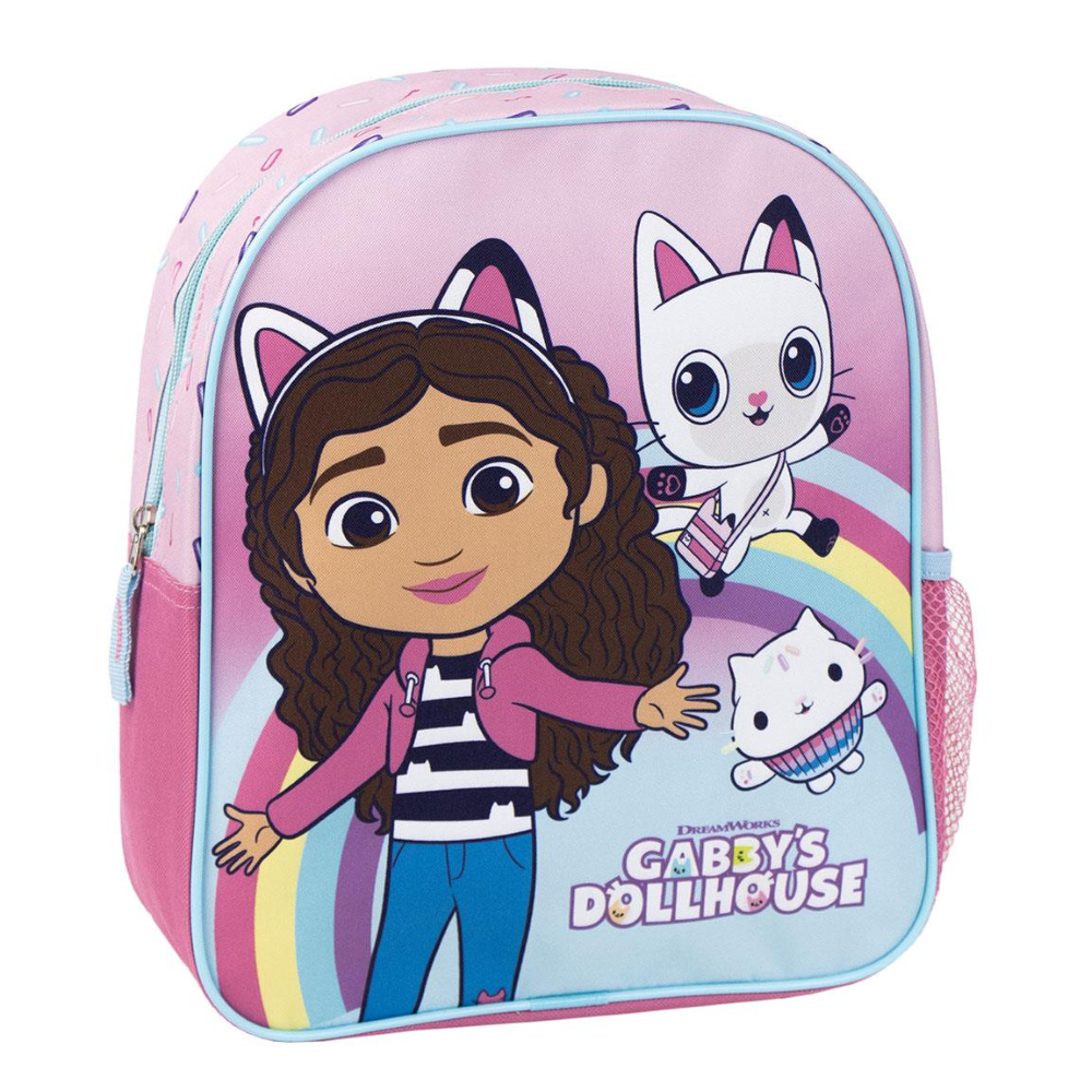 ZAINO ASILO GABBY'S DOLLHOUSE BORSA 29 CM PER SCUOLA MATERNA O DA PASSEGGIO