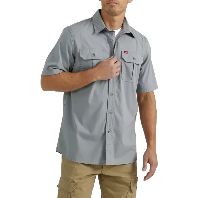 Wrangler Relaxed Casual Button-Down Shirts for Men