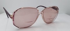 Vintage Silhouette M1877 Purple Oval Sunglasses Austria FRAMES ONLY
