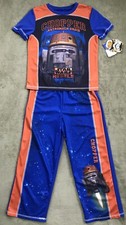 2 pc Set Disney Komar Boys' S 6/7 Star Wars Chopper Astromech Droid Pajamas New
