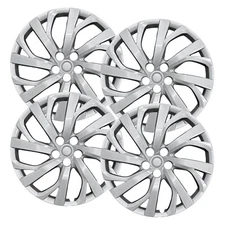 Set of (4) 16" Silver Hubcap Replacements for Toyota Corolla 2017-2019