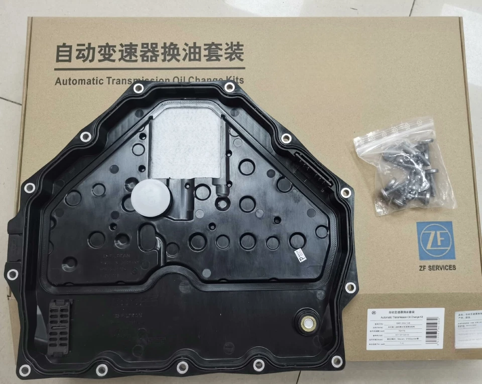 Pan de aceite de transmisión ZF PDK fabricante de equipos originales con filtro para Porsche 718 911 Cayman Boxster Foto 4 de 4