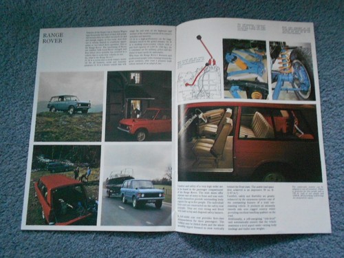 1971 ROVER FULL-LINE THE MAGNIFICENT SEVEN DEALER SALES BROCHURE ORIGINAL OEM - Picture 6 of 10