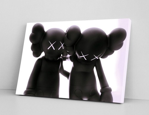 Cartoon Dolls Wall Art Canvas Print Ready To Hang Hypebeast Decor Pop Art Poster