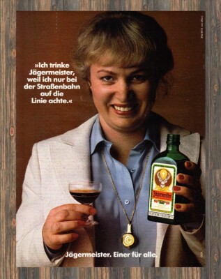 Jägermeister #2010 - Reklame Werbeanzeige Original-Werbung 1981