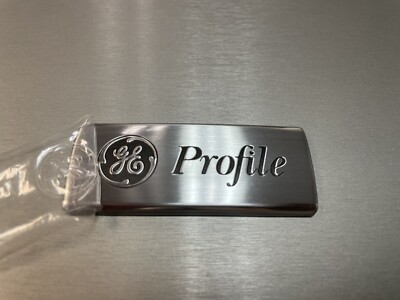 GE Profile Gas Dryer Nameplate WE1M727, fits DPVH880GJWW/ DPVH880GJ3MG, OEM New