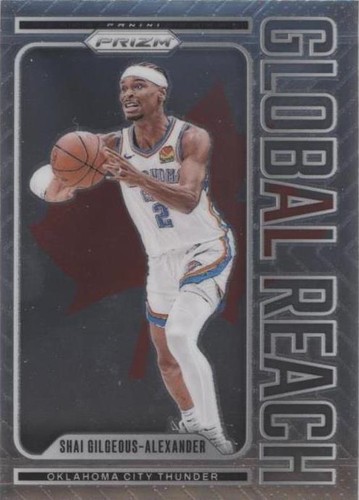 2024-25 Panini Prizm SHAI GILGEOUS ALEXANDER DOMINANCE SILVER