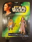 Star Wars Power of the Force Princess Leia and Wicket the Ewok Action Figure MOC