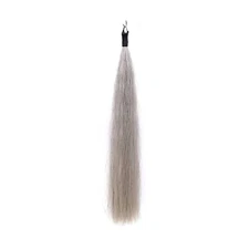 Y.J TAILS Horse Tail Extensions with Braided Horsehair Loop, Blunt Cut Bottom...