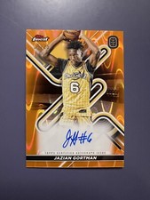 2022-23 Topps Finest OTE Jazian Gortman Orange Raywave Auto Refractor SP /25