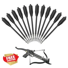 6.8" Plastic Hunting Fishing Bolts Arrows for 50-130 lbs Pistol Crossbow bowfish