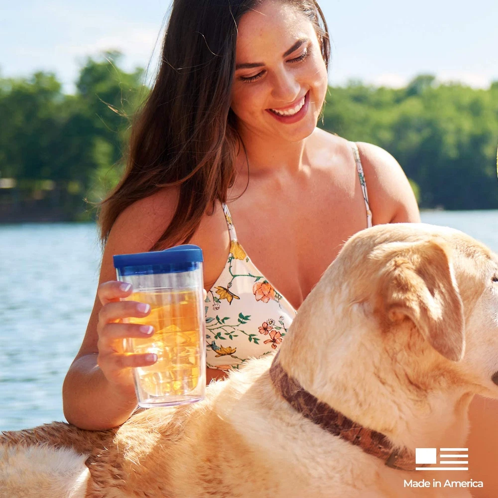 16-Oz Blue Crab Insulated Tumbler  