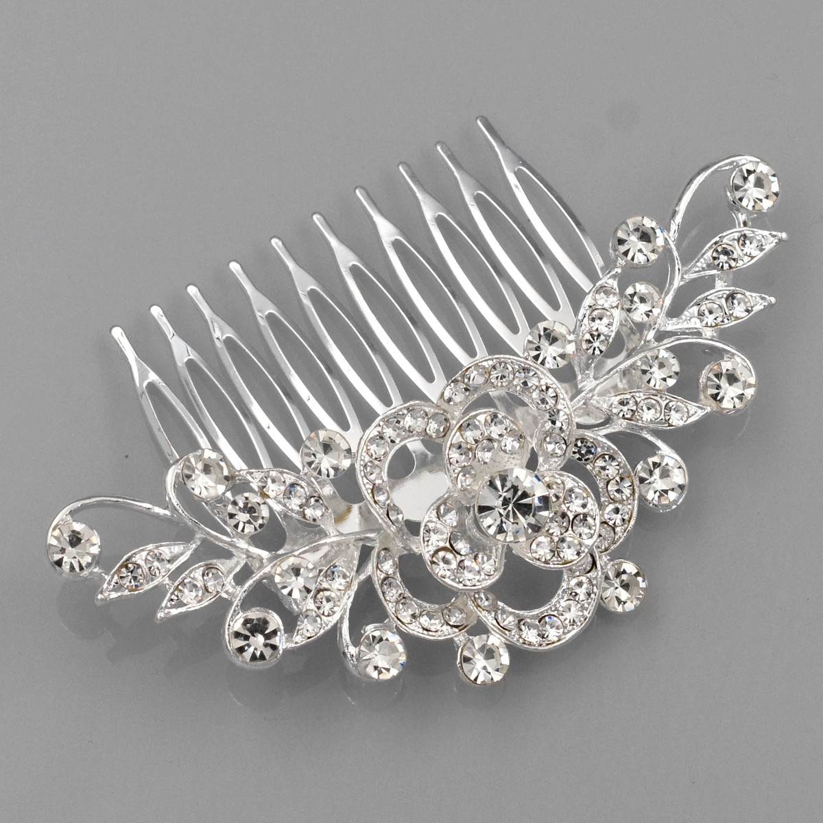 Bridal Hair Comb Pearl Crystal Headpiece Wedding Accessories 