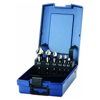 Kegel- Und Entgratersatz 6Tlg. HSS-GDIN 6,3 - 20,5 Mm In Kassette Stroxx