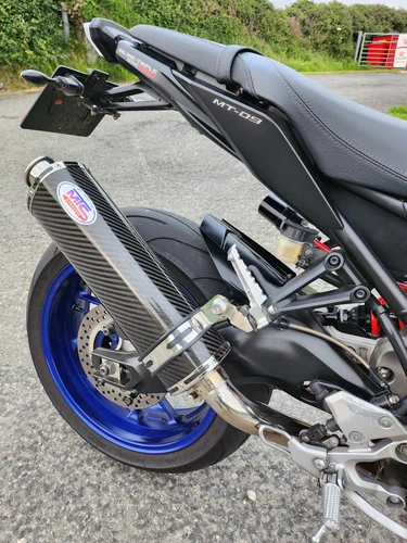 Yamaha MTO9 Grey Metallic And Blue