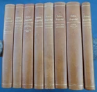 Selma Lagerlof Lagerlöf Works - 8 Volumes in full Leather Binding in Swedish