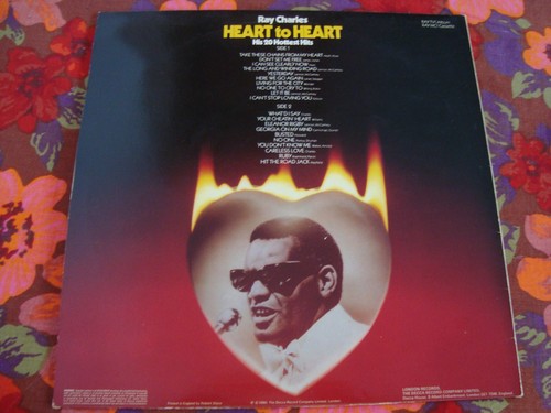Ray Charles - Heart To Heart (His 20 Hottest Hits) - LP, Stereo *Mint - Picture 2 of 3