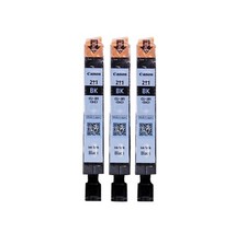 3PK Genuine Canon CLI-281 Black TR8520 TS9120 TS6120 TR7520 NOT Setup 