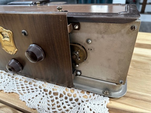 Antique, Atwater Kent Antique Tube Radio 60 Chassis, W/Speaker, Fully