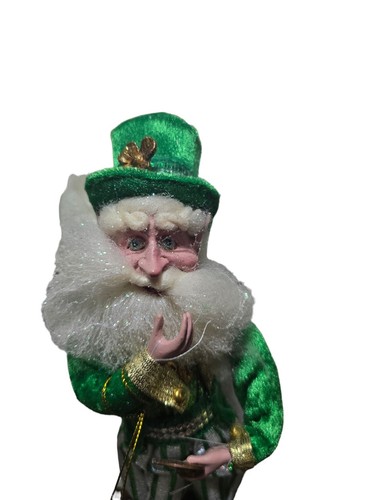 Mark Roberts Lucky Leprechaun Fairy Penny Irish St Patricks 10" Doll 51-11856 - Picture 3 of 7