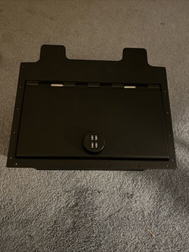 OEM Genuine GM Silverado Sierra Console Lockable Storage Box Safe 84081567