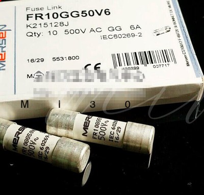 QTY:10  Fuse fuse K215128/FR10GG50V6 /10 #E7*
