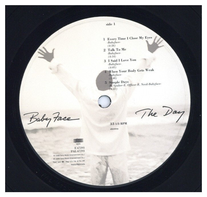 Babyface - The Day '96 LP US ORG!EX-/EX W/S | eBay