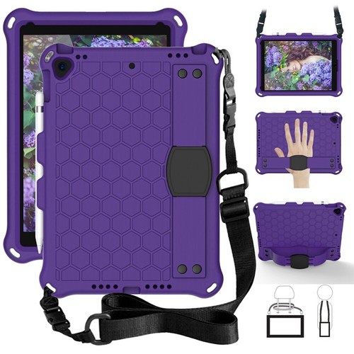 Rubber Stand Case Cover With Strap For iPad Mini Air Pro 1 2 3 4 5/6/7/8/9th Gen - Picture 57 of 84
