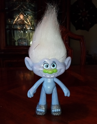 Trolls ドール 2015 Hasbro Dreamworks Diamond Blue Sparkle Glitter Troll Doll