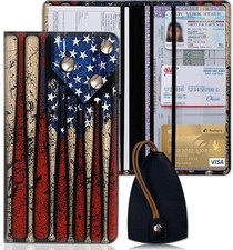 Car Registration and Insurance Holder, Car Glove Compartment Organizer with M...